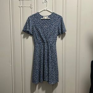 Floral Monteau LA Midi dress